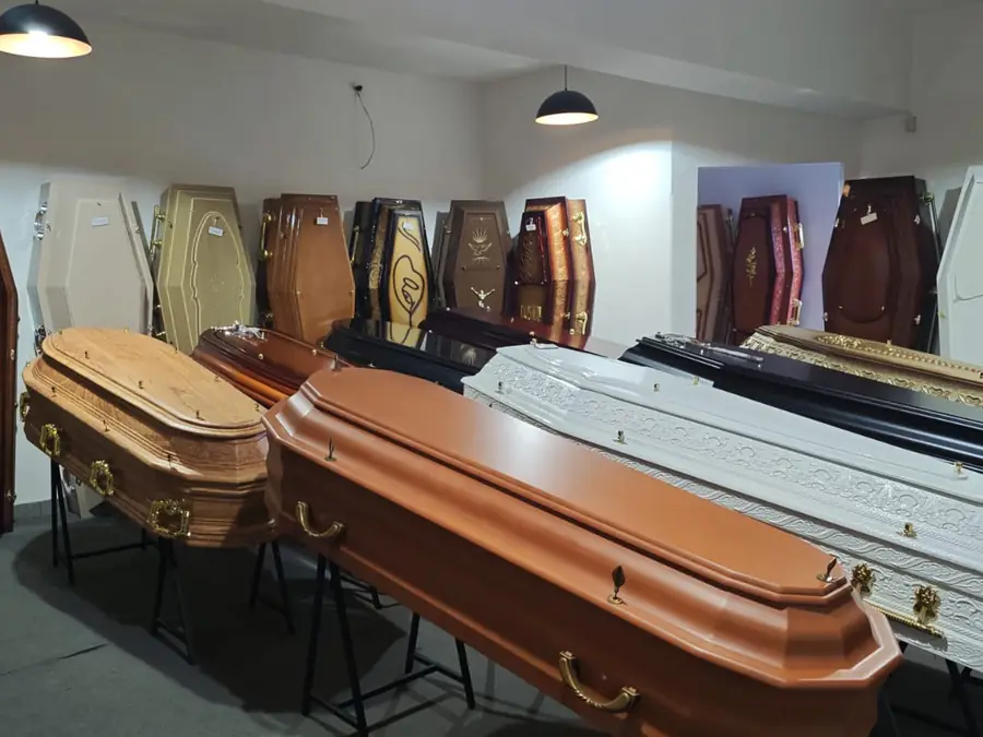Linha de urnas funerárias disponíveis na Funerária Villas